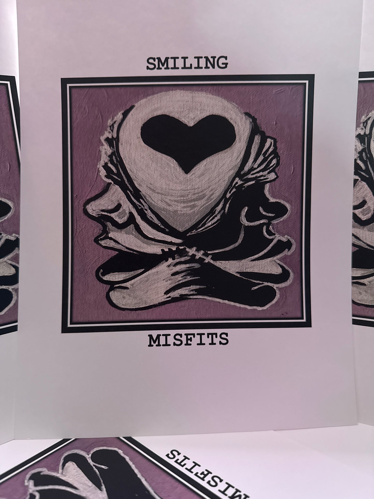 Smiling Misfits Logo Print
