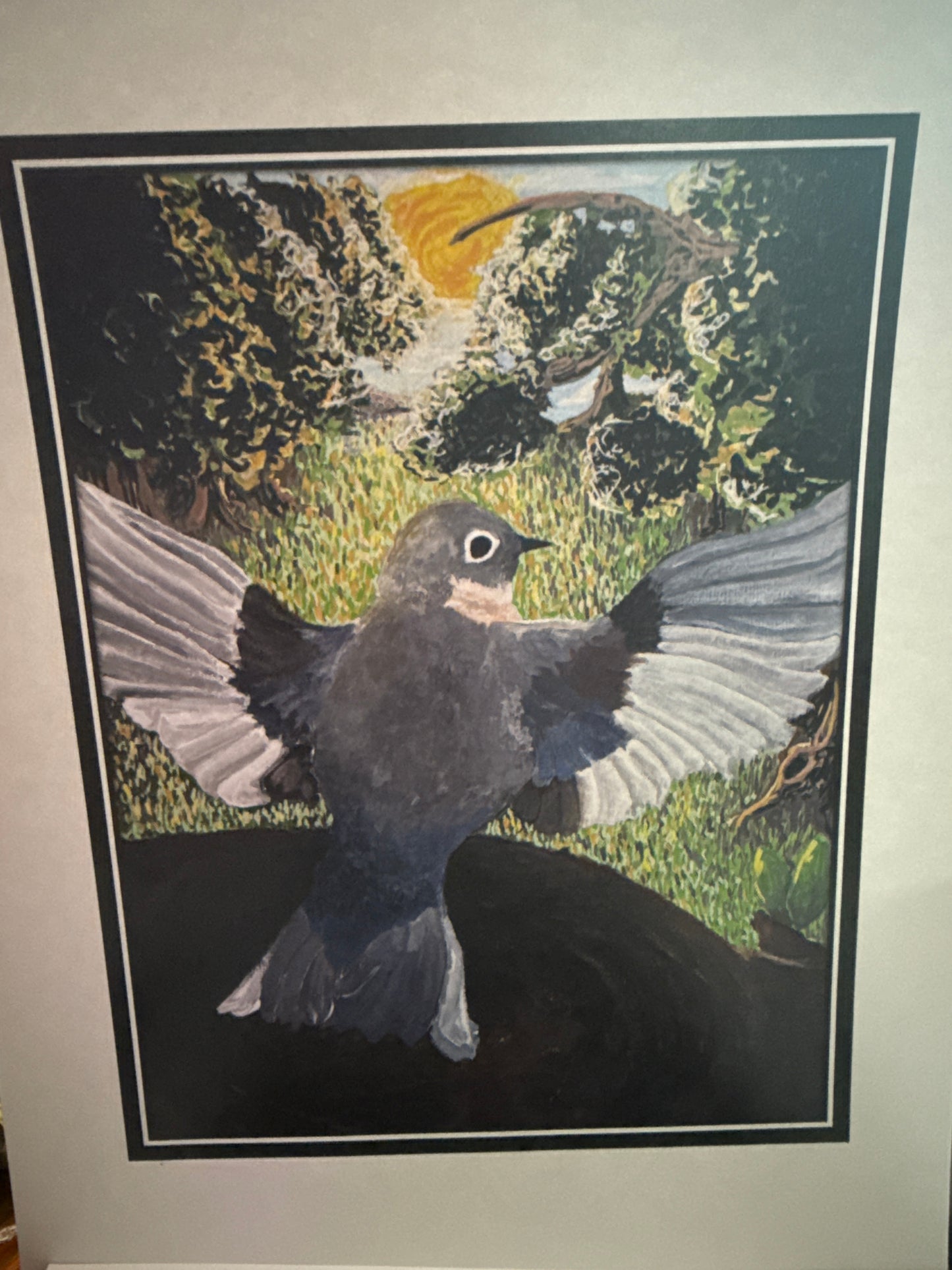 Bluebird Art Print
