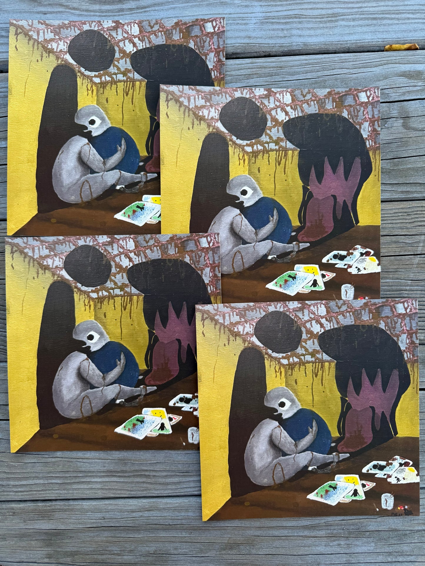 Juxtaposed Mind Print