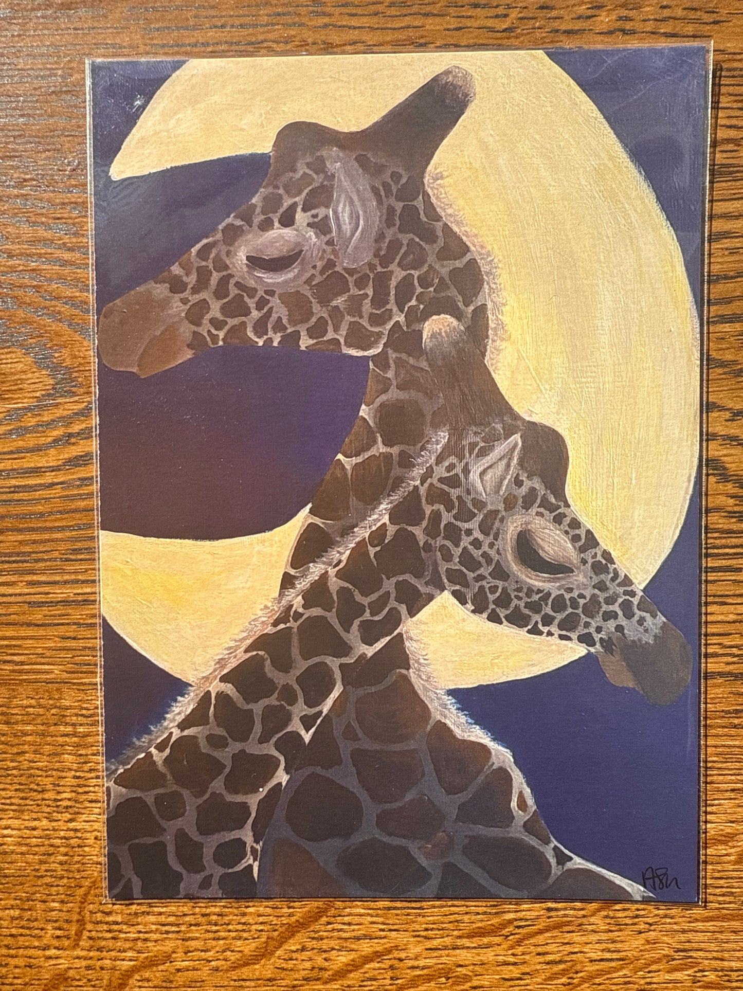 Moon Giraffes
