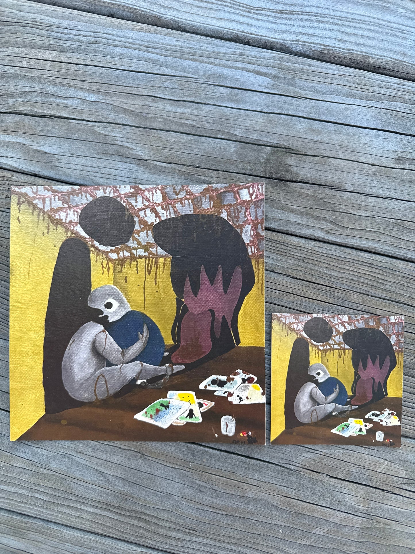 Juxtaposed Mind Print