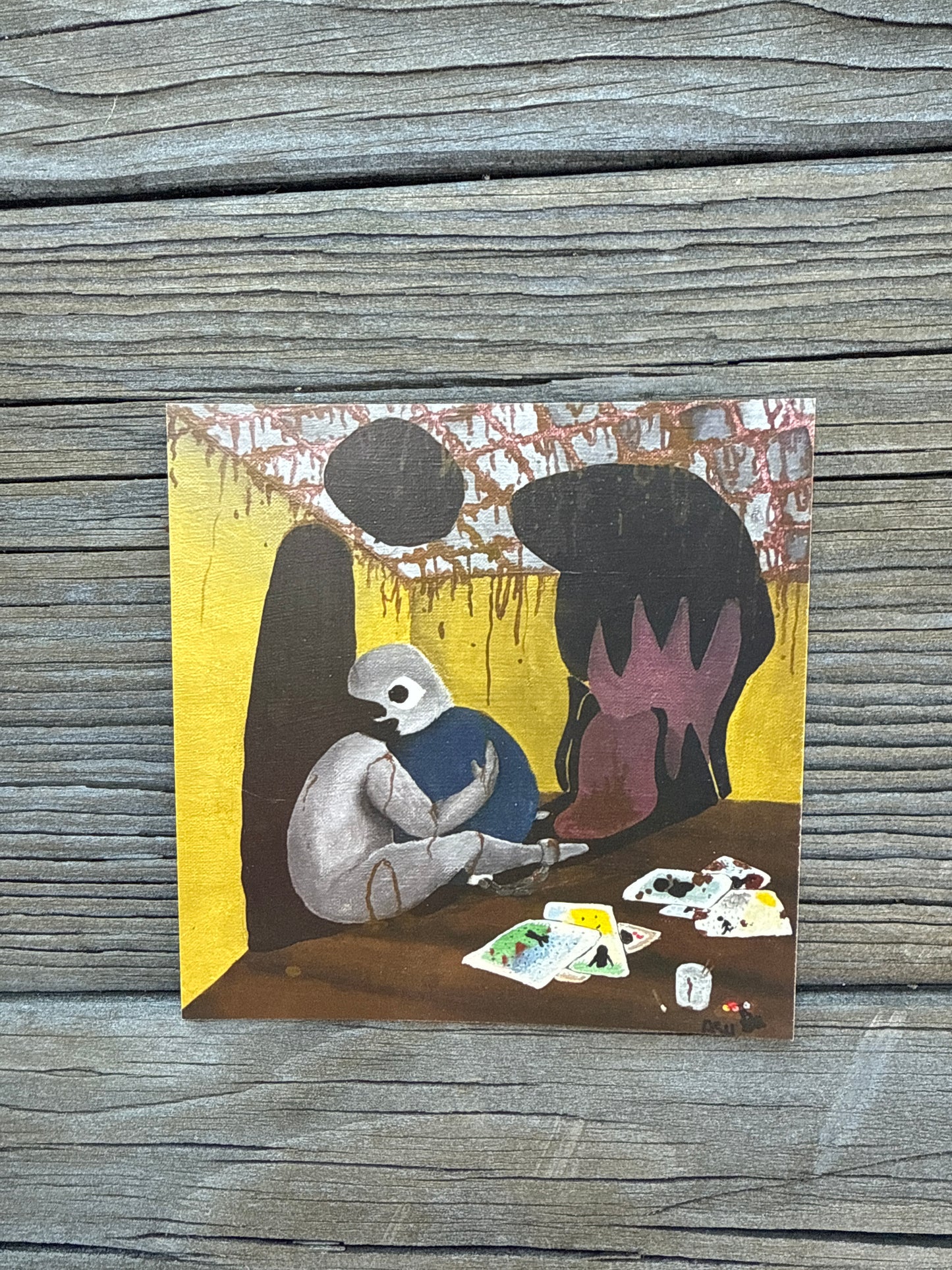 Juxtaposed Mind Print